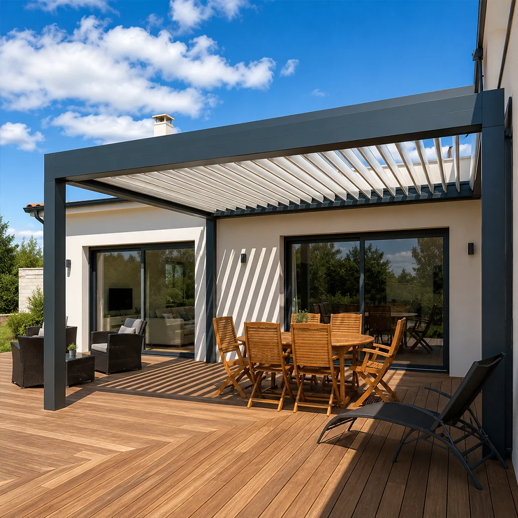 Pergola bioclimatique Marquises